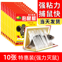 30张强力粘鼠板捉粘大老鼠沾胶抓灭鼠笼捕鼠夹神器正品家用一窝端1