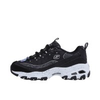 Skechers斯凯奇情侣男女D'LITES休闲鞋 厚底增高熊猫鞋 66666054