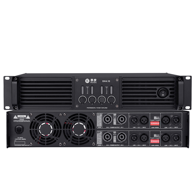 惠度(HuiDu)DX4.13专业四通道1300W*4数字纯后级功放(销售单位:台)高清大图