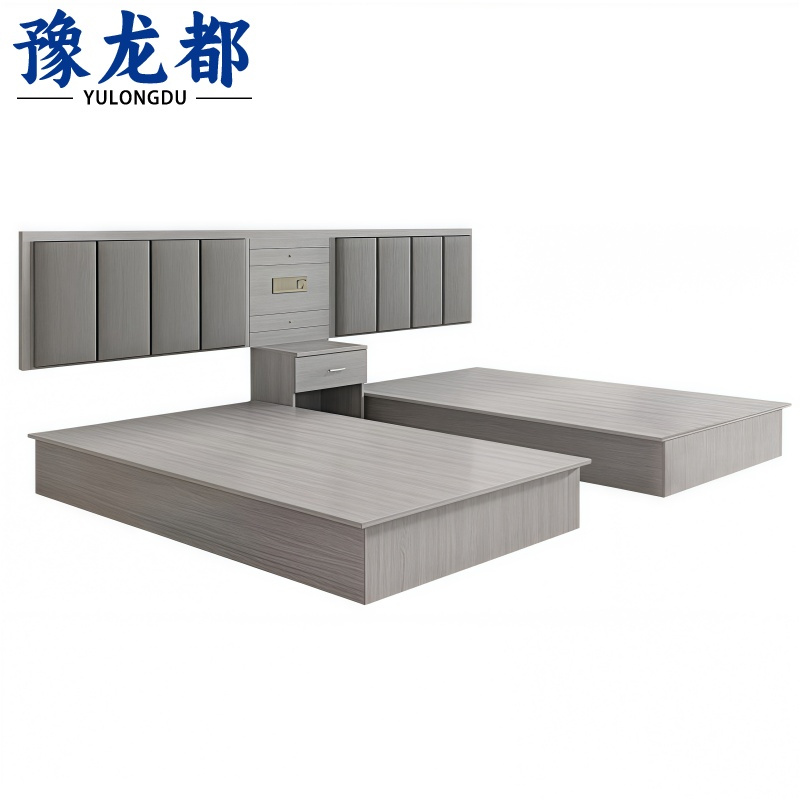豫龙都双人床1.35m张