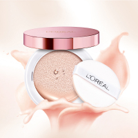 欧莱雅(LOREAL)奇焕光采水光遮瑕空气轻垫霜 N2 14g 自然色系 BB霜 CC霜 L'OREAL