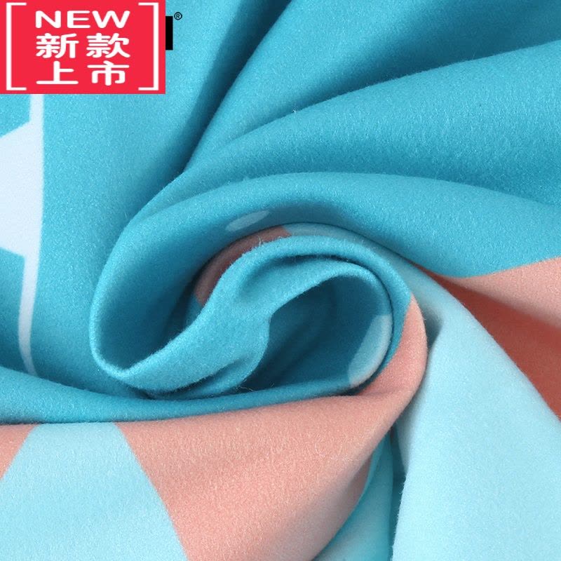 可莉允儿童浴袍游泳浴巾斗篷带帽运动吸水速干沙滩毛巾快干宝宝女童专用图片