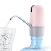 饮水桶充电净水抽水器家用桶装水抽水饮水机手动压水自动上水器 白色 手压式饮水器冷热饮水机龙头水桶架子倒置压水泵