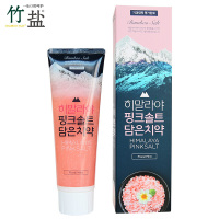 LG竹盐 喜马拉雅粉盐牙膏一百克(清幽花香)