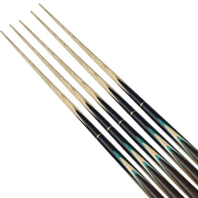 rising台球杆小头台球杆黑八8台球白蜡木16彩桌球杆手工杆子盒装