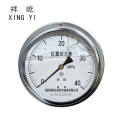 祥屹+耐震压力表轴向带边检测定制型+YTN150ZT+块 0-40Mpa