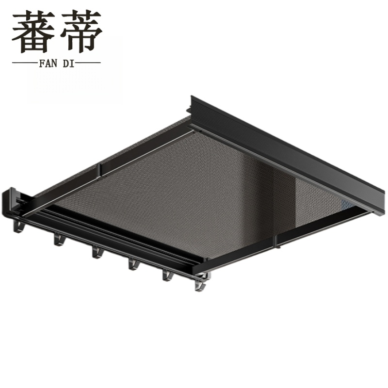 阳台抽拉置物架高清大图