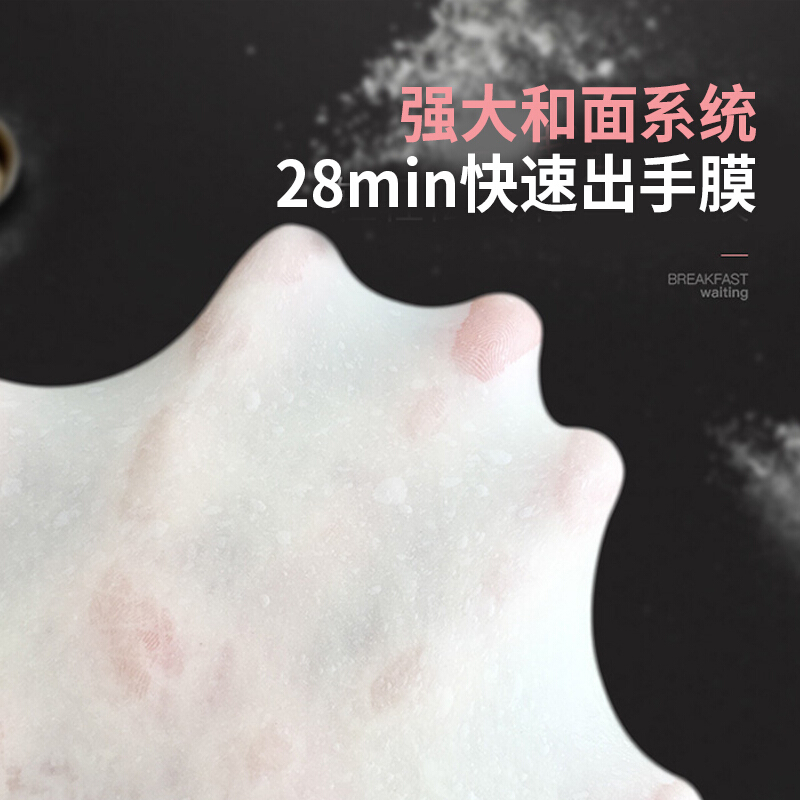 东菱Donlim烤面包机 和面团3斤 大功率 揉面机智能投撒果料DL-JD08