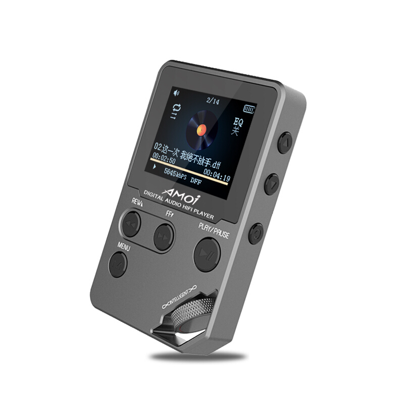 夏新(AMOI) MP3播放器 C10 8G 太空灰 发烧级高清无损音质hifi播放器 迷你便携式随身听 音乐播放器