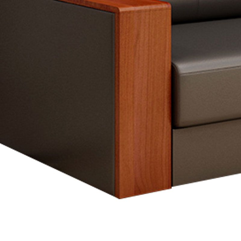 臻远 ZY-SY-234简约现代商务会客洽谈公司接待沙发西皮三人位高清大图