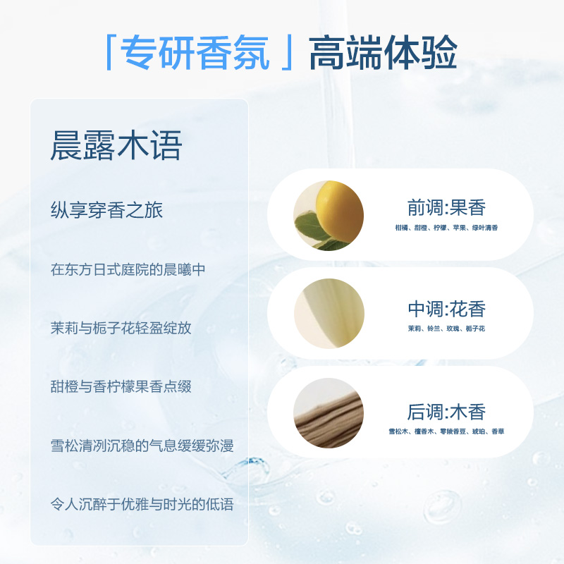 Panasonic松下超柔浓缩柔顺剂300g袋装N-SJ02ZRS高清大图