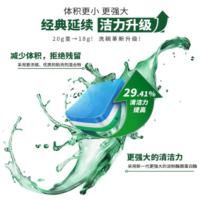 Frosch 苏打多效洗涤块-洗碗机专用540g 原装进口 洗碗块洗碗粉洗涤块高清大图