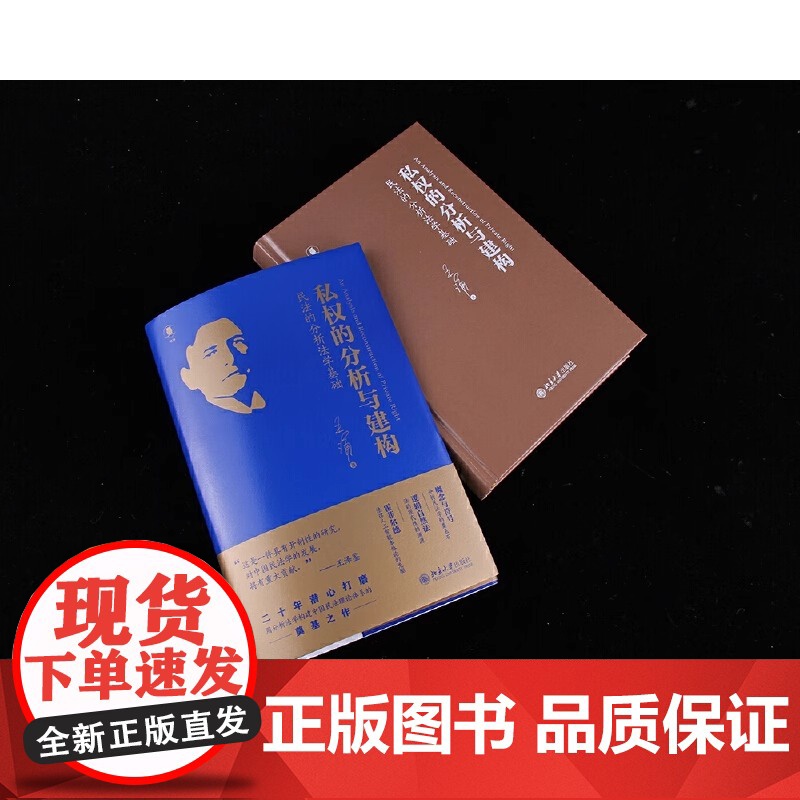 私权的分析与建构:民法的分析法学基础 王涌老师20年潜心打磨 中国分析民法学奠基之作 北京大学出版社 正版书籍高清大图