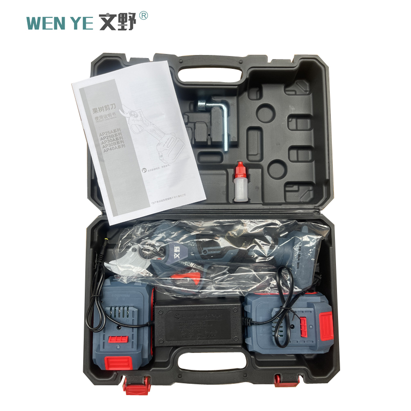 文野 充电式树枝剪果树剪108VF 修剪开口5.0(两电一充)/台高清大图