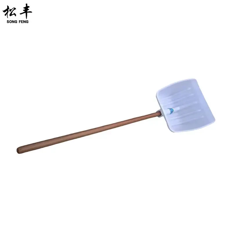 松丰(SONG FENG)钢化塑料除雪锹冰铲塑料铲塑料锨塑料锹塑料簸箕除雪板44cmX155cm把高清大图