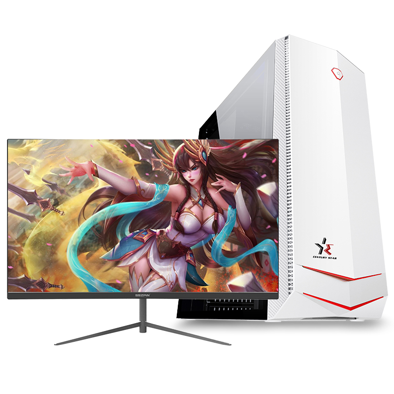 铭能 i9级12核2673V3/GTX1060 6G独显/32G内存/512G固态 DIY组装机 台式电脑 商务家用办公组装电脑台式机 学生电脑台式娱乐游戏电脑主机+24英寸整机