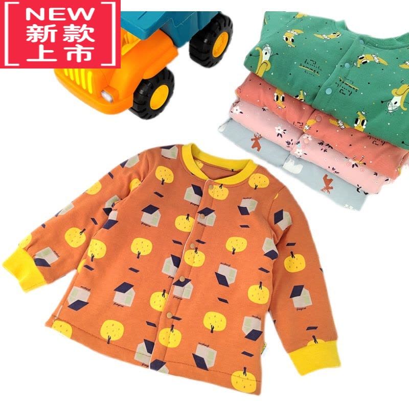 可莉允小童薄棉袄儿童薄棉棉衣男女童保暖棉服中童家穿秋冬暖气房图片