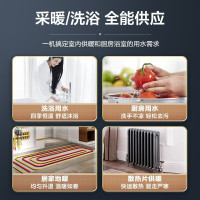 Haier/海尔壁挂炉家用天然气 采暖炉热水两用20KW 智能分段燃烧 低耗运行 防冻 L1PB20-HW1(T)U1