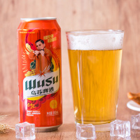 乌苏啤酒(wusu)新疆原浆红乌苏啤酒500ml*12罐 整箱装
