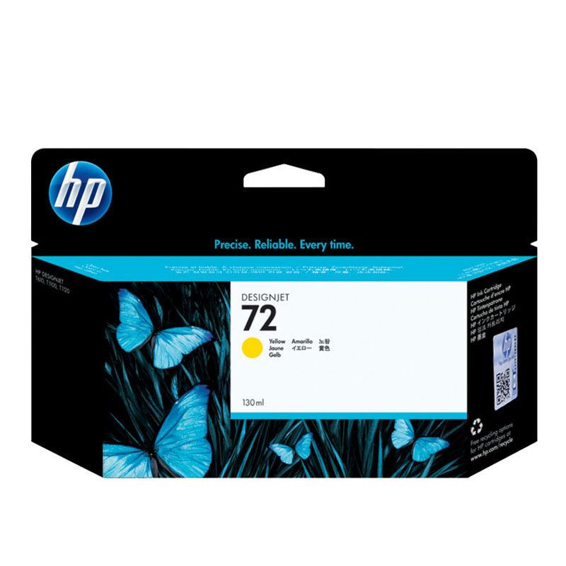 惠普hp72号墨盒绘图仪t610t770t790t795t13001708惠普72号黑色双包