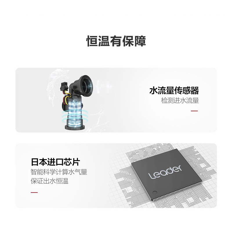 海尔统帅 JSQ25-13LP(12T)燃气热水器即热家用厨房天然气13升恒温