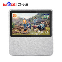 【送高清膜+一年视频会员】小度在家1C 百度智能硬件 新一代带屏智能音箱 WiFi/蓝牙音响 海量资源 儿童模式 经典灰