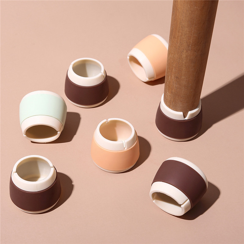 8个装椅子脚垫桌脚凳子腿保护套静音耐磨硅胶加厚桌椅沙发家具桌角脚