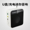 熊猫(PANDA) DS-110插卡小音响老人老年人收音机迷你手机电脑音箱U盘随身听播放器听歌机音箱 白色