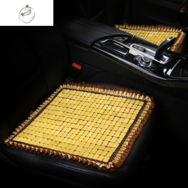 檀香木珠子佛珠汽车坐垫按摩凉垫小方垫夏天座椅座垫用品办公椅垫舒适