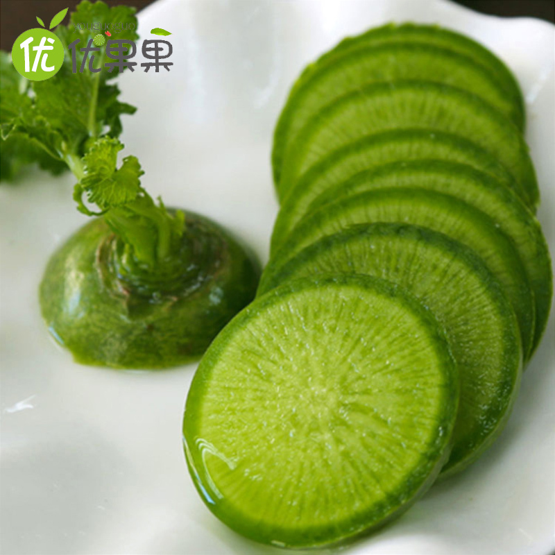 山东潍坊萝卜青萝卜4.5-5斤 约3-7个左右当季水果萝卜蔬菜潍县青萝卜水嫩多汁萝卜