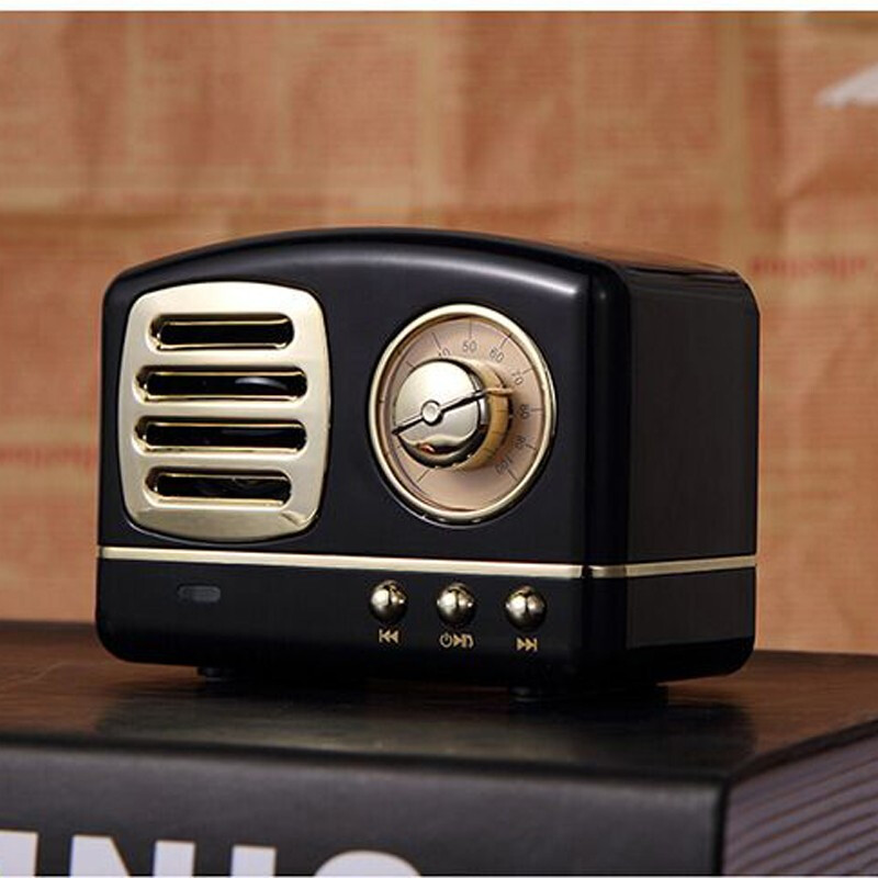 林檎企业商务年会议礼品定制logo送客户员工伴手礼实用活动奖品公司周年庆纪念品感恩节蓝牙复 奥黛丽-经典黑