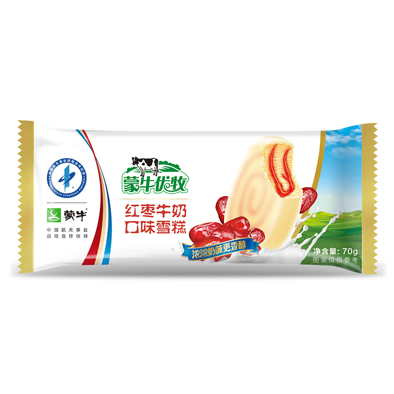 蒙牛优牧 红枣牛奶口味雪糕 70g*6支