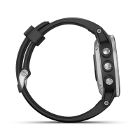 佳明GARMIN飞耐时5sPlus健身音乐时尚NFC支付GPS导航户外运动功能手表防水100m(动力银普通镜面)