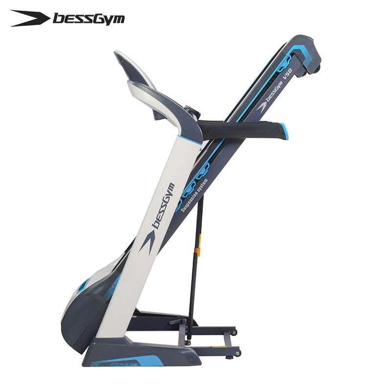 必动(BESSGYM)家用高端智能跑步机 静音电动调坡运动健身器材 时尚豪华 BG-V50高清大图