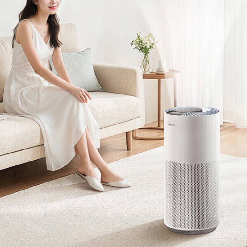美的加湿器5L白色SZ-2Q50高速冷蒸发加湿无雾无粉无水渍高清大图