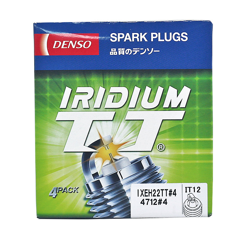 电装(DENSO)TT双铱金火花塞IXEH22TT适配昂科拉/新力狮/森林人/阿特兹/骐达/揽胜4/天籁/楼兰(4支装)