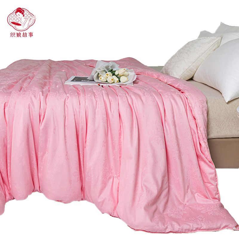织娘故事 蚕丝被 200*230cm8斤/张高清大图