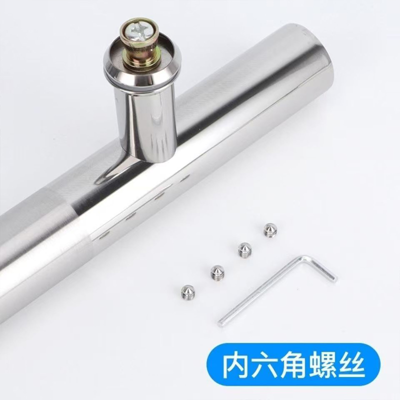 欣欣妍宸 玻璃门拉手 长120孔80/组高清大图