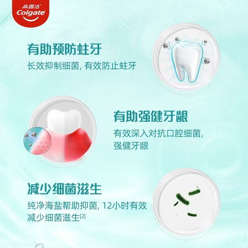 高露洁(Colgate)元气薄荷漱口水250g高清大图