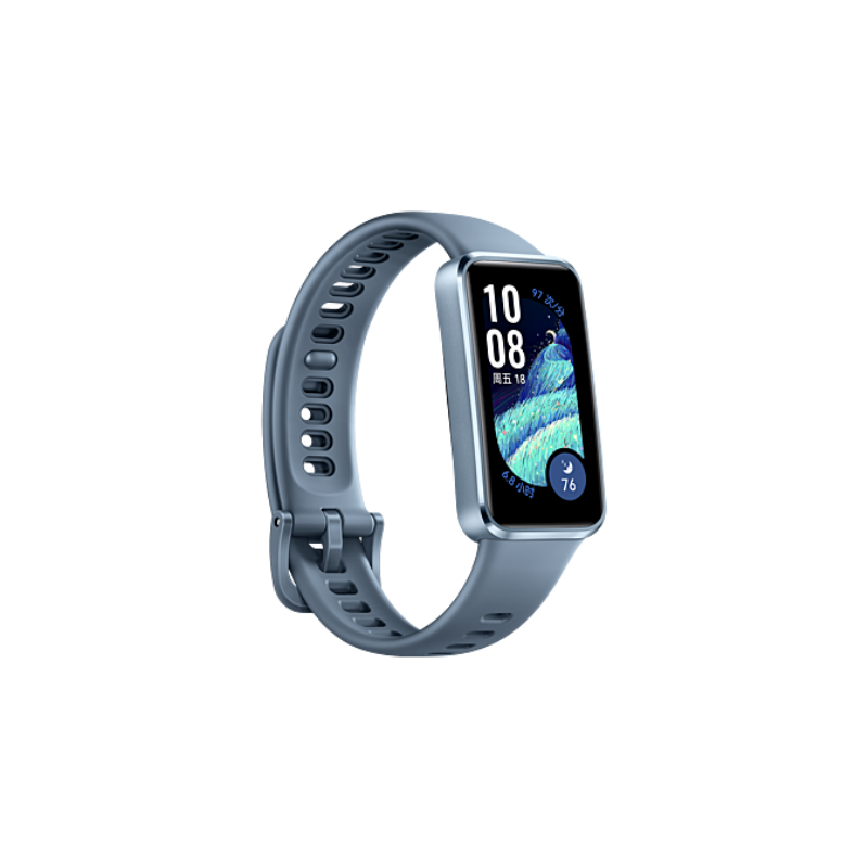华为手环10 标准版智能运动手表专业睡眠分析情绪健康血氧监测游泳防水送男女朋友礼物 托帕蓝丨铝合金表壳高清大图