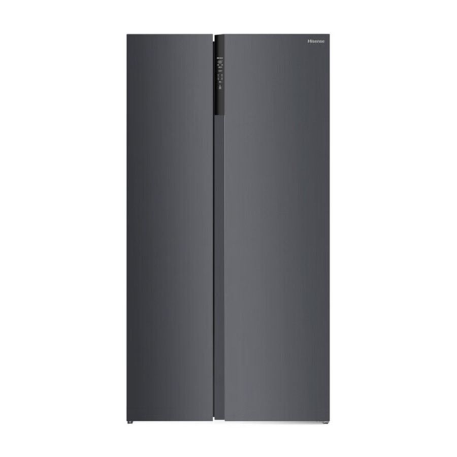 海信(Hisense)家用对开门风冷冰箱555L BCD-555WTVBPA1灰色高清大图