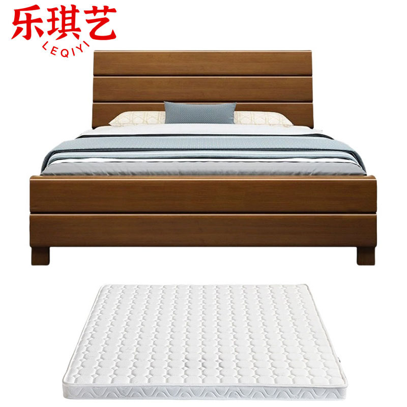 乐琪艺 单人床(含床垫)120cm 套高清大图