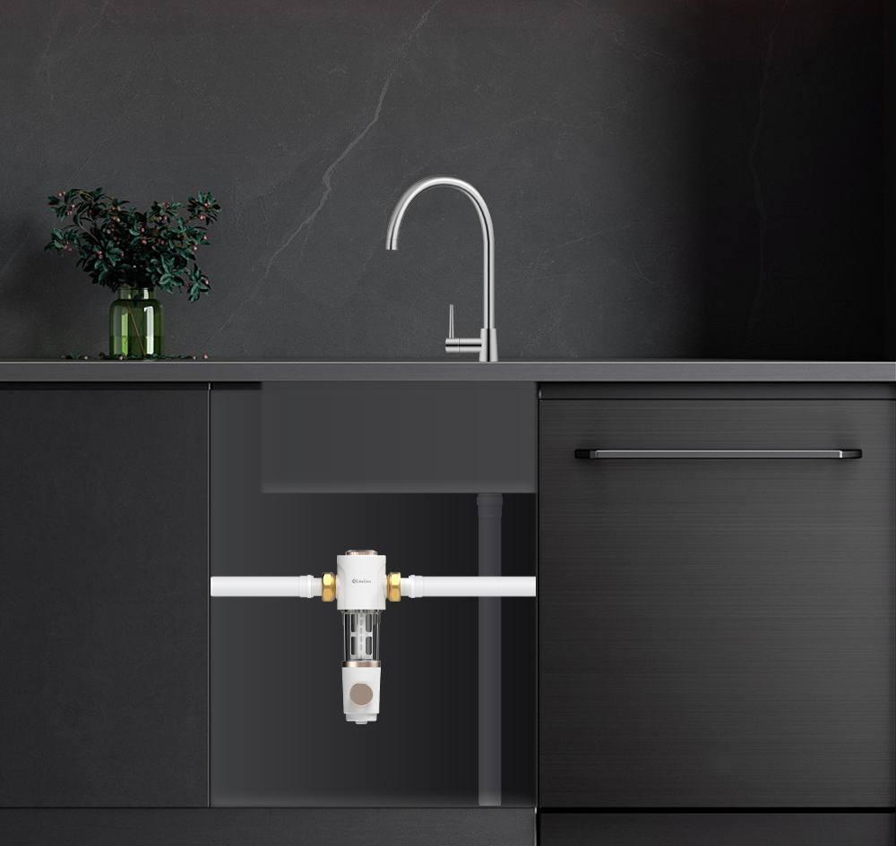涞恩 LikeLion 前置过滤器 Fb-A Pro 反冲洗大流量40μm高精度全屋净水器高清大图