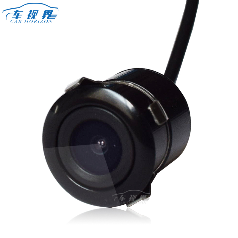 车载摄像头汽车高清CCD18.5MM开孔防水带标尺倒车影像