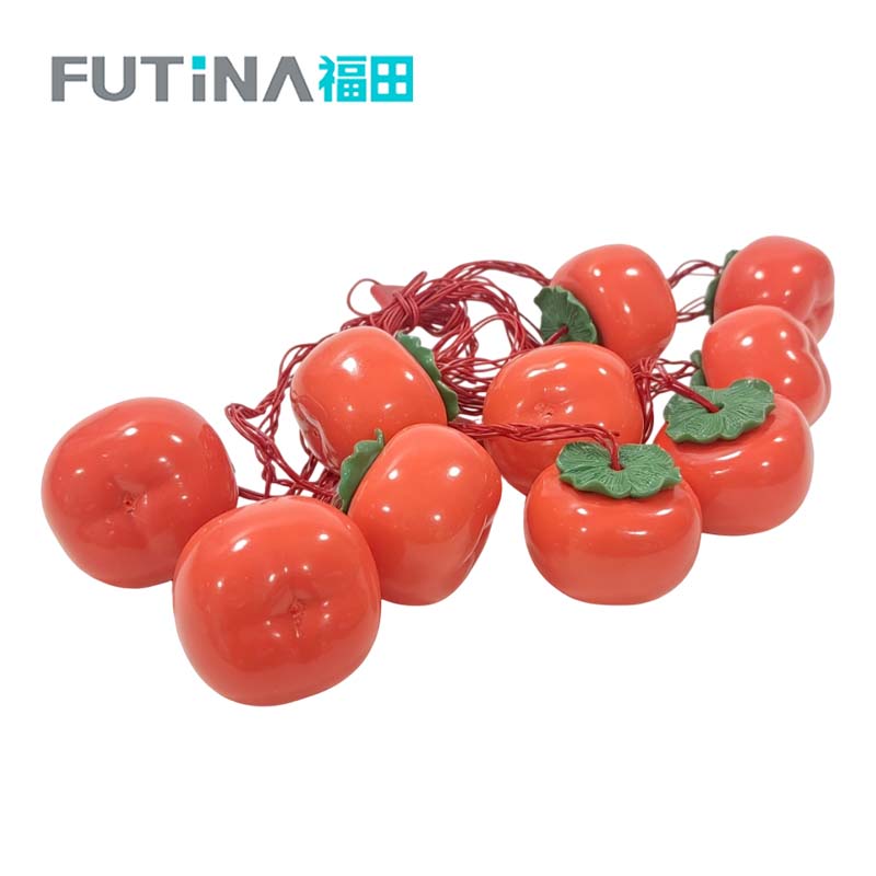 福田 柿柿如意灯笼串灯彩灯 5米10灯*8# 条高清大图