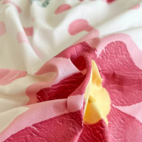 天作之合纯棉四件套 全棉套件床单被套罩学生宿舍床笠三件套床上用品-萱花