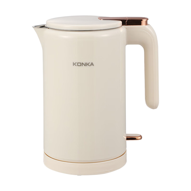 康佳电热水壶1.7L双层防烫乳白色KDSH-1715-F-Y高清大图