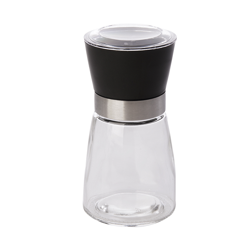 手动胡椒粉研磨器 家用黑胡椒粒研磨瓶陶瓷芯调味品磨碎器 敬平调味罐高清大图