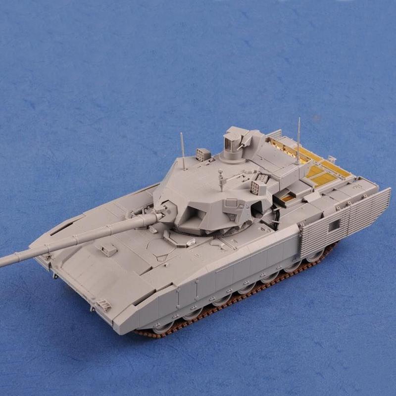 小号手拼装军事模型仿真135俄罗斯t14阿玛塔主战坦克09528模型胶水