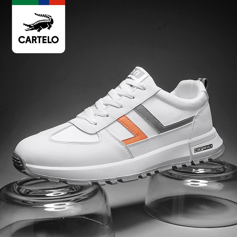 同款卡帝乐鳄鱼cartelo男鞋新款韩版潮流透气阿甘鞋鞋子男休闲运动鞋